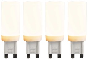 Set de 4 becuri LED G9 dimabile în 3 trepte 4.5W 500 lm 2700K