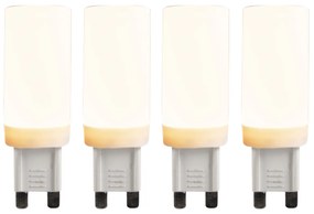 Set de 4 lămpi LED G9 reglabile în 3 trepte 4,5W 500 lm 2700K