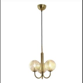 Lustra cu 3 Golb Titan Elit's 3xE27 maxim 60W x3