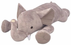 vidaXL Elefant de pluș de jucărie xxl, 95 cm