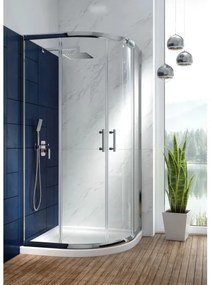 Deante NAC_09LP - Set de duș ALPINIA cu baterie incastrată, crom lucios