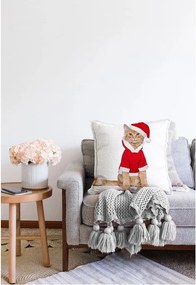 Față de pernă 43x43 cm cu model de Crăciun – Mila Home