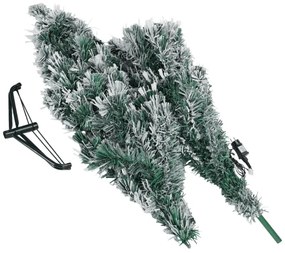 Aigostar - Brad de Crăciun LED pentru exterior, 245 LED, 6 W, 230 V, 8 moduri, 210 cm, IP44, alb cald