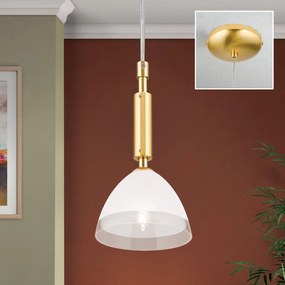 Pendul design modern OPALDESIGN 10cm, auriu mat