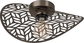 Eglo 44123 - Plafonieră SWABY 1xE27/60W/230V Ø 40 cm, bronz