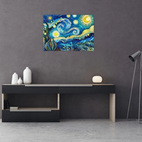 Tablou – Mozaic al nopții înstelate (70x50 cm)