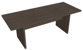 Masă de conferință Verno 200 x 80 cm, stejar antracit