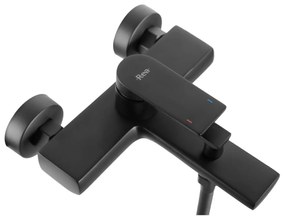 Rea Verso baterie cada-dus perete negru REA-B7903