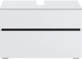 Dulap alb pentru chiuvetă 80x55 cm Wisla - Støraa