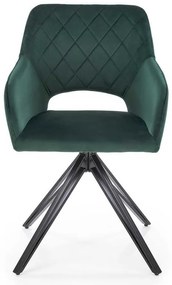 Scaun de bucătărie Eloise, verde închis
