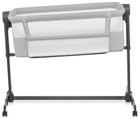 Pătuț pentru bebeluși KINDERKRAFT NESTE UP 2 gri deschis