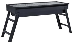 vidaXL Grătar de camping portabil, 60 x 22,5 x 33 cm