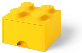 Cutie depozitare cu sertar LEGO®, galben