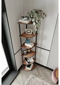 Raft Corner Walnut, 6 etajere, M