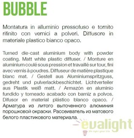 Aplica de exterior stil modern BUBBLE 158907