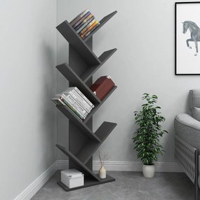 Raft de bibliotecă Hitit Anthracite