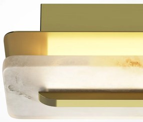 Aplica LED design modern luxuriant Albatre L-80cm