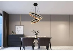 Lustră LED dimabilă pe cablu LED/140W/230V 3000-6500K + telecomandă