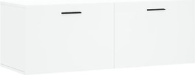 vidaXL Dulap de perete, alb, 100x36,5x35 cm, lemn compozit