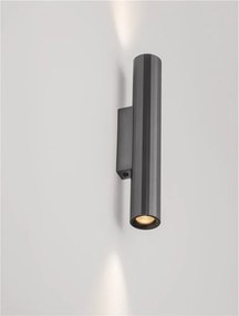 Aplica LED iluminat sus si jos RIVETA nickel negru