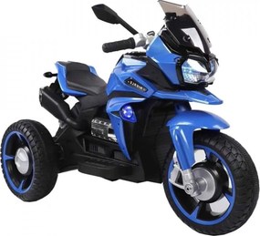 Motocicleta Electrica cu Acumulator Pentru Copii NOVOKIDS™ Ontario Motor, 3-8 ani, max 30 kg, Cu USB, Sunete si Lumini LED, Pornire cu cheie, 3 Roti,