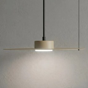 Pendul pe cablu PIATTO 1xGX53/15W/230V, Ø 35 cm, bej