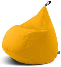 Fotoliu bean bag galben Drop L – So Soft?