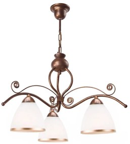 Lustră pe lanț RETRO II 3xE27/60W/230V