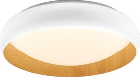 Osram - Plafonieră LED ORBIS LIVIA, 24 W, 230 V, Ø43 cm, alb/maro, cu dimmer