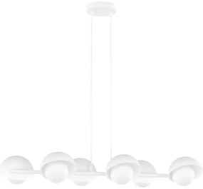 Candelabru pe cablu BOOM 6xG9/8W/230V, alb