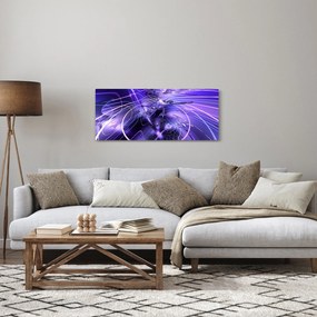 Tablou abstracție tehnică (120x50 cm)