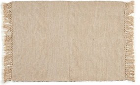 Covor cu franjuri, 100% bumbac, 180 x 120 cm