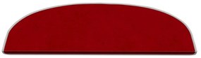 Covorașe pentru scări roșii 16 buc. 20x65 cm Plain Color – Vitaus