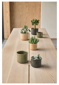 Ghiveci decorativ din gresie ø 17 cm Leer - Villa Collection