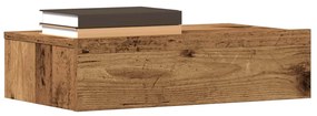 vidaXL Noptiera Lemn Vechi 60x35 cm Lemn prelucrat