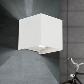 Aplica LED de exterior design modern ambiental IP54 Cube alba