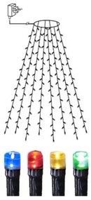 Instalație LED de Crăciun de exterior SERIE LED 160xLED 2m IP44 multicolor Eglo 410719