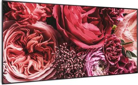 Klarstein Wonderwall Air Art Smart, încălzitor cu infraroșu, floare, 120 x 60 cm, 700 W