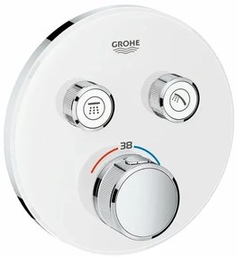 Baterie dus alba Grohe Grohtherm SmartControl termostatica