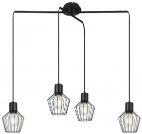 Suspensie vintage 4 becuri E27 Belano 3540 Rabalux