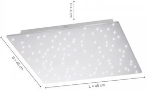 Plafonieră LED dimabilă SPARKLE LED/18W/230V 2700-5000K Leuchten Direkt 14671-55 + telecomandă