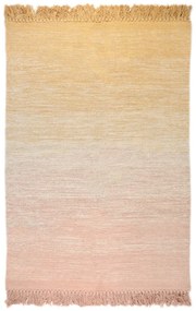 Covor portocaliu/roz lavabil 100x150 cm Kirthy – Nattiot