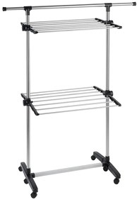 Uscător, oțel inoxidabil, 77-120 cm