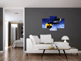 Tablou - Reflecția echilbrului (90x60 cm)