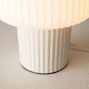 Veioza, Lampa de masa ceramica bej Omaggio