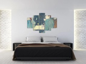 Tablou - Henri de Toulouse-Lautrec, A Corner of the Moulin de la Galette, reproducere (150x105 cm)