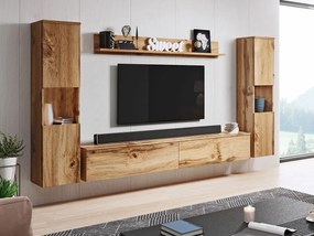 Mobilier living Nova XL (Stejar wotan) (fără iluminat). 1060056