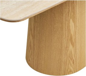 Masă de dining cu blat ceramic 90x200 cm Noli – House Nordic