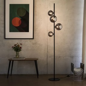 Lampadar LED Ideal Lux PERLAGE 4xG9/3W/230V negru