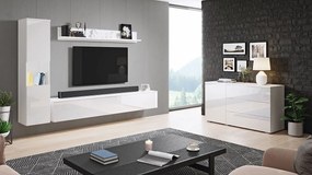 Mobilier living Nova I (alb + alb lucios). 1121832